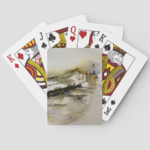 Abstrakt Hösten Färg liggande