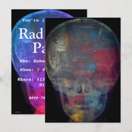 Abstrakt - humant skal inbjudningar