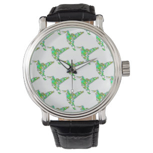 Abstrakt Hummingbird Armbandsur