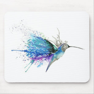 Abstrakt Hummingbird Musmatta