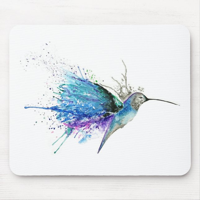 Abstrakt Hummingbird Musmatta (Framsidan)