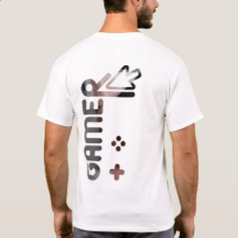 ABSTRAKT i GAMER Back Print T-Shirt Trend