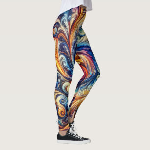 ABSTRAKT i RÖRELSE Leggings