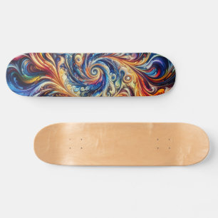 ABSTRAKT i RÖRELSE Mini Skateboard Bräda 18,5 Cm