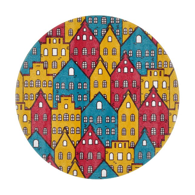 Abstrakt i städerna: vintage mönster (Framsidan)