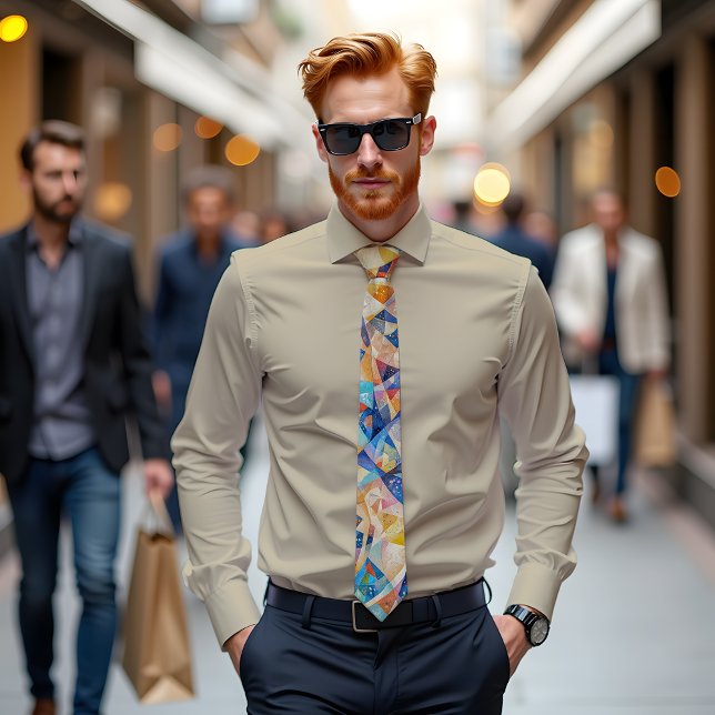 Abstrakt i Starlight Symphony Art Tie Slips (Skapare uppladdad)