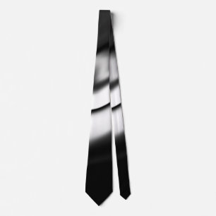 Abstrakt i svartvitt slips
