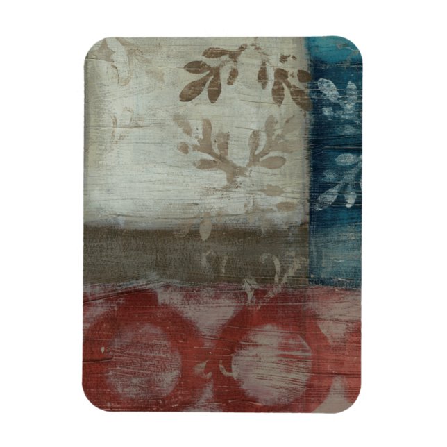 Abstrakt II för kulturarv Magnet (Vertikal)