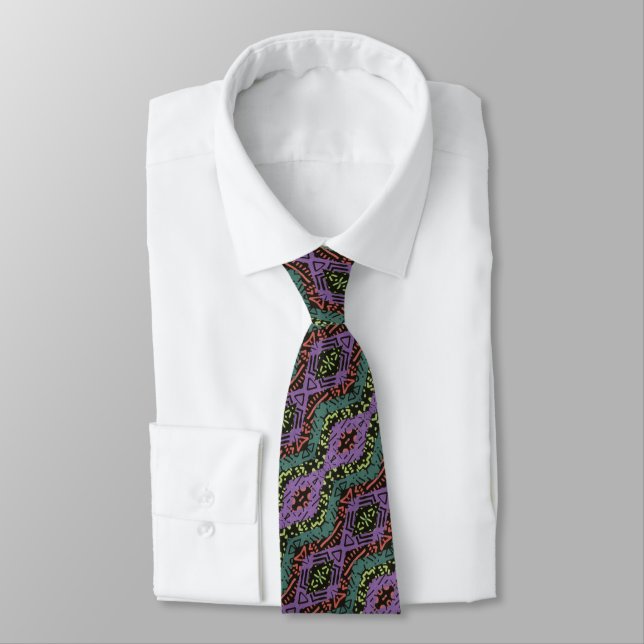 Abstrakt Inca Tie Slips (Bunden)