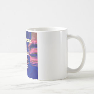 Abstrakt Independence day Firande Art Kaffemugg