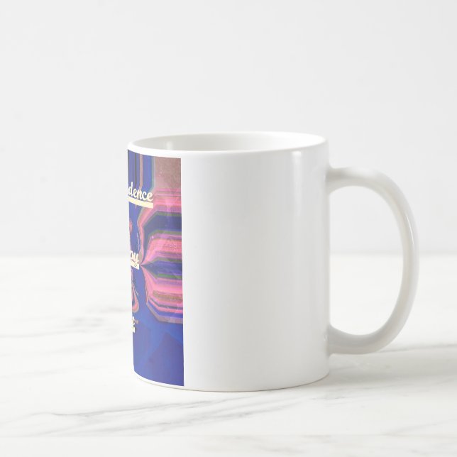 Abstrakt Independence day Firande Art Kaffemugg (Höger)