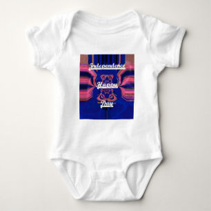 Abstrakt Independence day Firande Art T-shirt