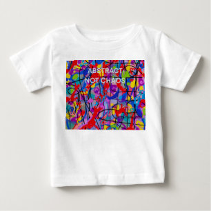 Abstrakt Inte Kaos Bebis T Shirt