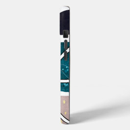 Abstrakt iphone 15 fodral design