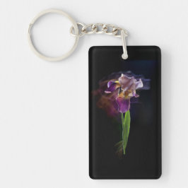 Abstrakt Irisblomma – Elegant blomsterkonst