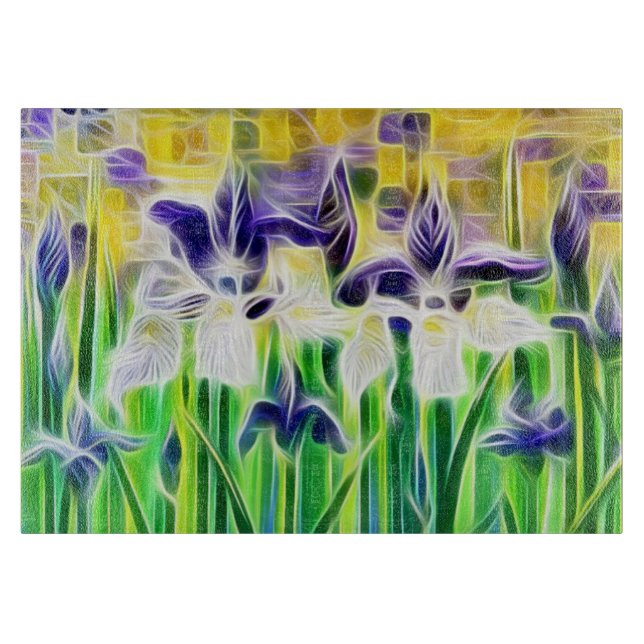 Abstrakt Irisbrickor (Framsidan)