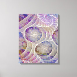 Abstrakt - ispalats - Rektangulär kartonger Canvastryck