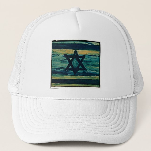 ABSTRAKT ISRAEL ORIGINAL TRUCKERKEPS (Framsida)