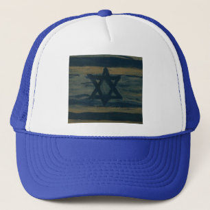 abstrakt israel truckerkeps