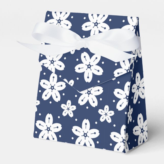 Abstrakt japanska sömlösa mönster presentaskar (Framsidan Sidan)