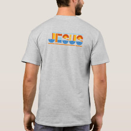 Abstrakt Jesus Vibes Vintage Retro Faith Christian T Shirt