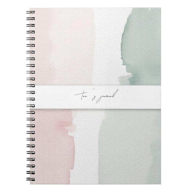 abstrakt journal anteckningsbok (Framsidan)