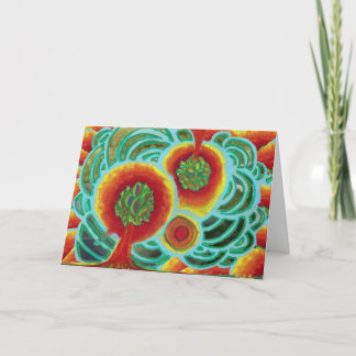 Abstrakt jul helgkort