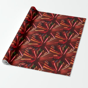 Abstrakt jul presentpapper