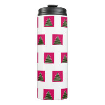 Abstrakt Julgran termisk tumlare