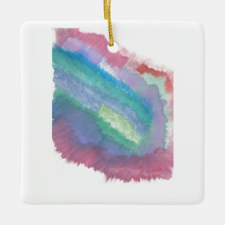 Abstrakt Julgransprydnad Keramik