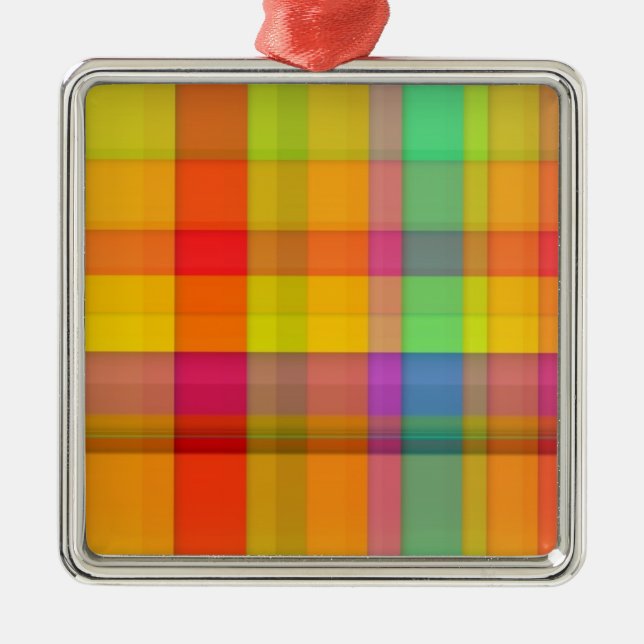 Abstrakt Julgransprydnad Metall (Framsidan)