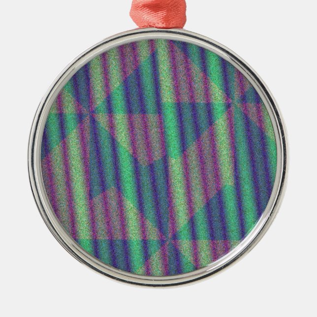 Abstrakt Julgransprydnad Metall (Framsidan)