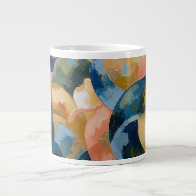 Abstrakt Jumbo Mugg (Framsidan)