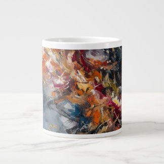 Abstrakt jumbo mugg
