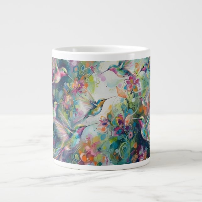Abstrakt Jumbo Mugg (Framsidan)