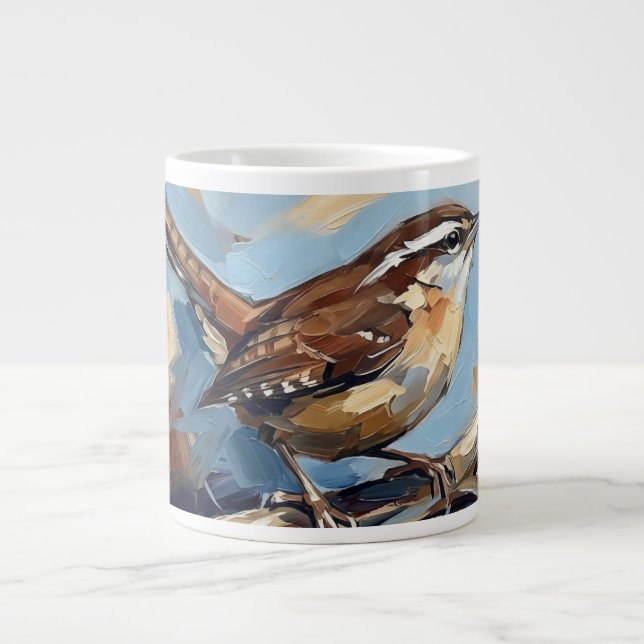 Abstrakt Jumbo Mugg (Framsidan)