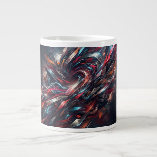 Abstrakt Jumbo Mugg