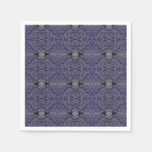 Abstrakt Jungle-Blue