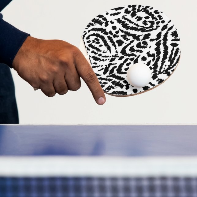 Abstrakt Jungle Pingisracket (Insitu)