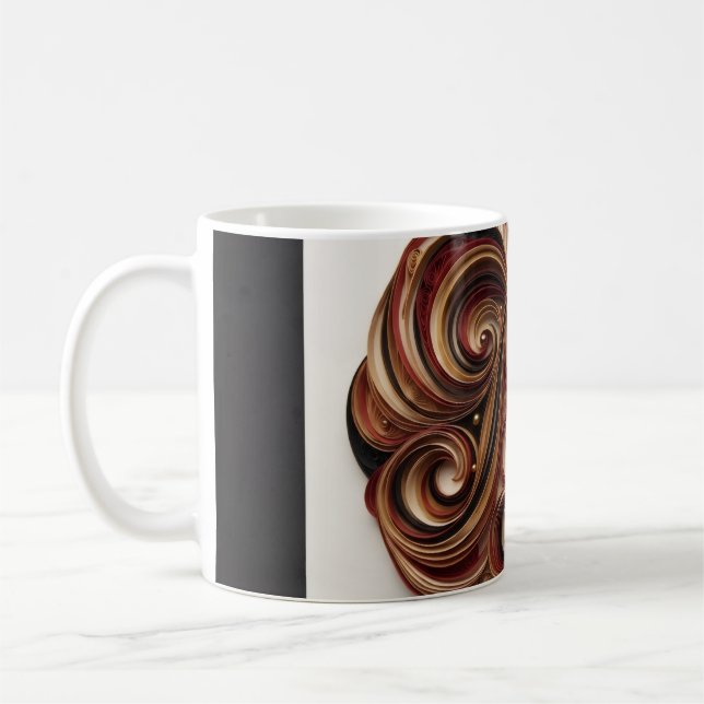 Abstrakt kaffekopp (Vänster)