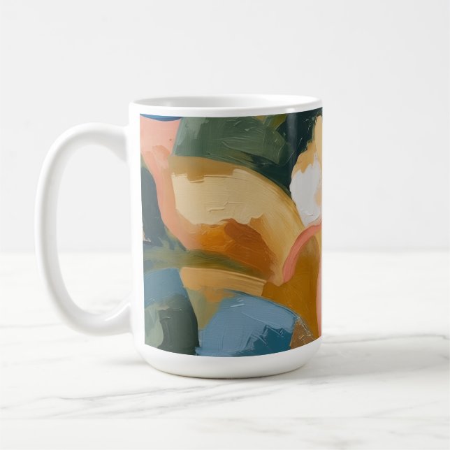 Abstrakt Kaffemugg (Vänster)