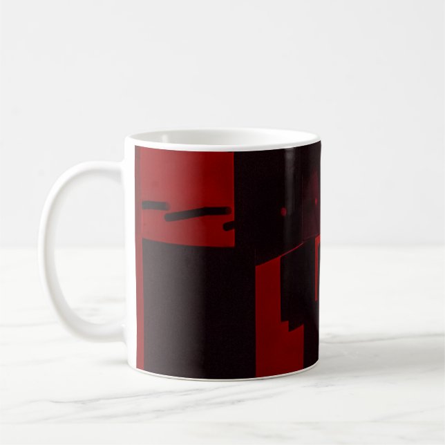 Abstrakt Kaffemugg (Vänster)