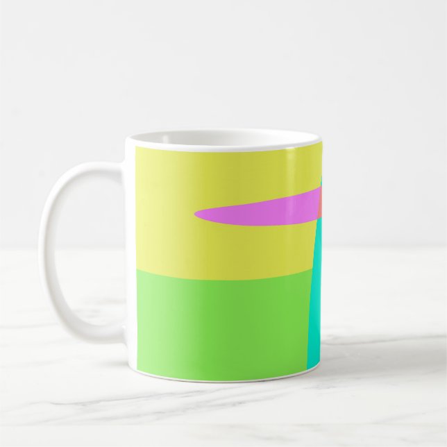 Abstrakt Kaffemugg (Vänster)