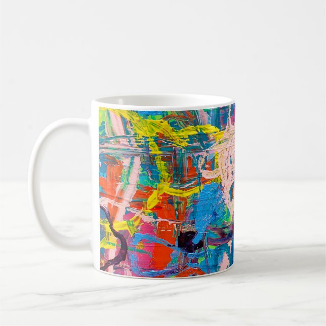 Abstrakt Kaffemugg (Vänster)