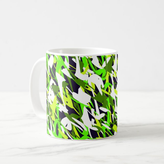 Abstrakt Kaffemugg (Framsida vänster)