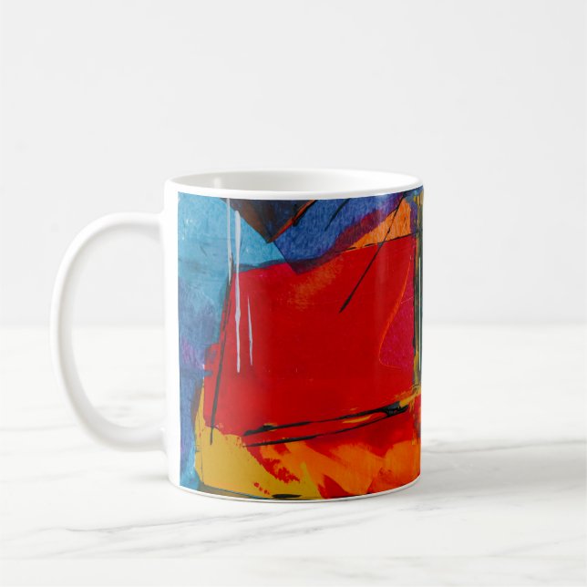 Abstrakt Kaffemugg (Vänster)