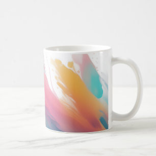 abstrakt kaffemugg