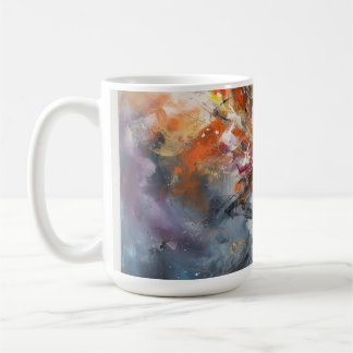 Abstrakt kaffemugg