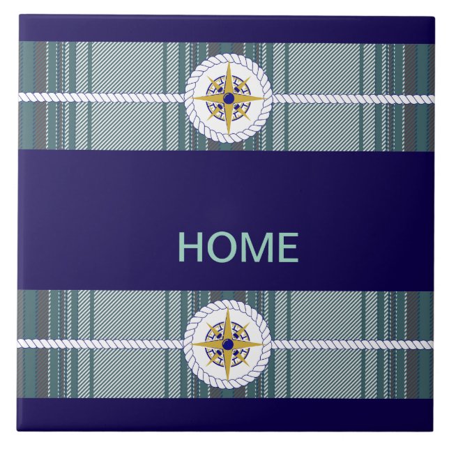 Abstrakt Kakelplatta (Framsidan)