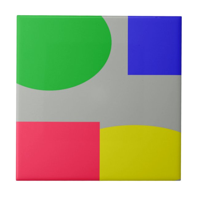 Abstrakt Kakelplatta (Framsidan)